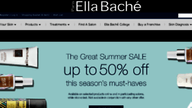 What Ellabache.com.au website looked like in 2018 (6 years ago)