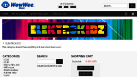 What Elektrokidz.com website looked like in 2018 (6 years ago)