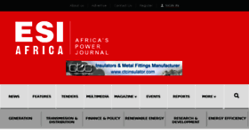 What Esi-africa.com website looked like in 2018 (6 years ago)