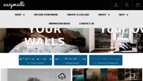 What Eazywallz.com website looked like in 2018 (6 years ago)