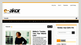 What E-akor.com website looked like in 2018 (7 years ago)