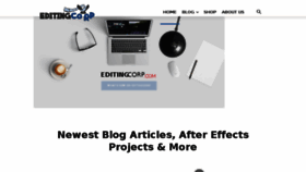 What Editingcorp.com website looked like in 2018 (6 years ago)