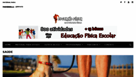 What Educacaofisicaa.com.br website looked like in 2018 (8 years ago)