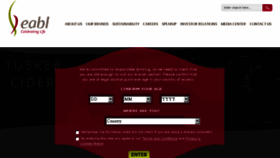 What Eabl.com website looked like in 2018 (6 years ago)