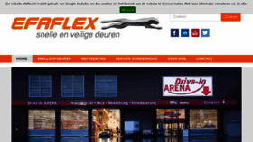 What Efaflex.nl website looked like in 2018 (6 years ago)