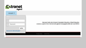 What Extranet.hubscuola.it website looked like in 2018 (6 years ago)