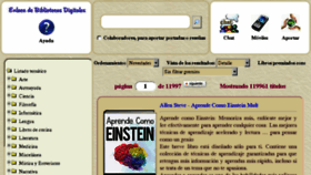 What Ebiblioteca.org website looked like in 2018 (6 years ago)