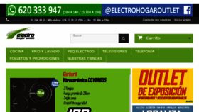 What Electrohogaroutlet.com website looked like in 2018 (6 years ago)