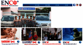 What Enco.com.vn website looked like in 2018 (6 years ago)