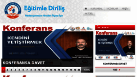 What Egitimledirilis.com website looked like in 2018 (6 years ago)