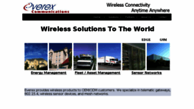 What Everexcomm.net website looked like in 2018 (6 years ago)
