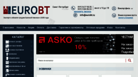 What Eurobt.ru website looked like in 2018 (6 years ago)