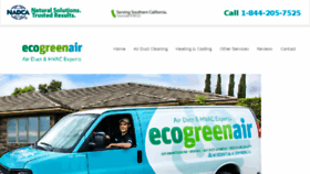 What Ecogreengro.com website looked like in 2018 (6 years ago)