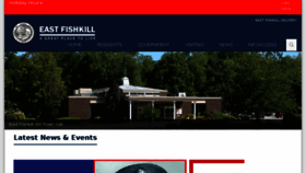 What Eastfishkillny.gov website looked like in 2018 (6 years ago)