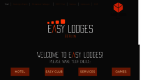 What Easy-lodges.com website looked like in 2018 (6 years ago)