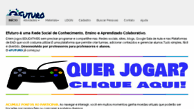 What Efuturo.com.br website looked like in 2018 (6 years ago)