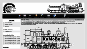 What Eisenbahnfreunde-kulmbach.de website looked like in 2018 (6 years ago)
