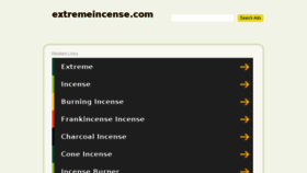 What Extremeincense.com website looked like in 2018 (6 years ago)