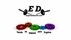 What Esgrimadeporte.com website looked like in 2018 (6 years ago)