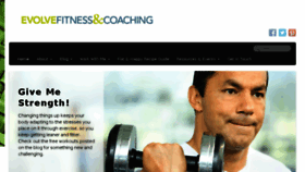 What Evolvefitnessandcoaching.com website looked like in 2018 (6 years ago)