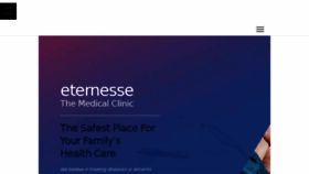 What Eternesseclinic.com website looked like in 2018 (7 years ago)