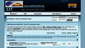 What Elfertreff.de website looked like in 2018 (6 years ago)