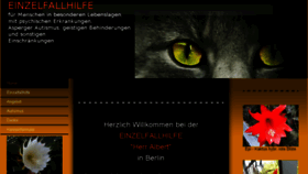 What Einzelfallhilfe-herralbert.de website looked like in 2018 (6 years ago)