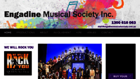 What Engadinemusicalsociety.com.au website looked like in 2018 (6 years ago)