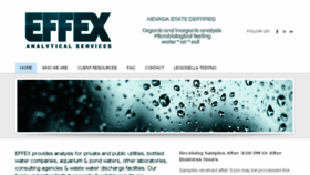 What Effexlab.com website looked like in 2018 (6 years ago)