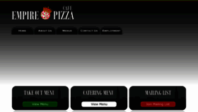 What Empirepizza.com website looked like in 2018 (6 years ago)