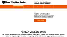 What Easywayhambooks.com website looked like in 2018 (6 years ago)