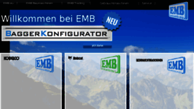 What Emb.eu website looked like in 2018 (6 years ago)