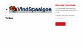 What Enzoknol.be website looked like in 2018 (7 years ago)