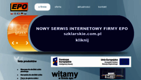 What Epo.pl website looked like in 2018 (6 years ago)