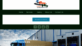 What Easywaylogistics.net website looked like in 2018 (6 years ago)