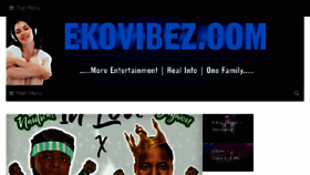 What Ekovibez.com website looked like in 2018 (6 years ago)