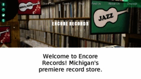 What Encorerecordsa2.com website looked like in 2018 (6 years ago)