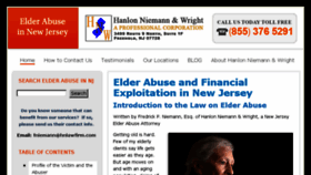 What Elderabuseinnj.com website looked like in 2018 (6 years ago)