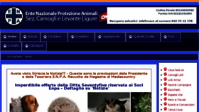 What Enpacamoglielevanteligure.it website looked like in 2018 (6 years ago)