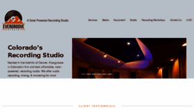 What Evergroove.com website looked like in 2018 (7 years ago)