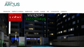 What Edificioarqus.com website looked like in 2018 (6 years ago)