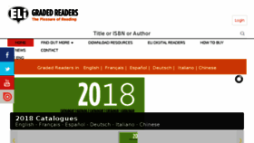 What Eligradedreaders.com website looked like in 2018 (6 years ago)