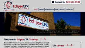 What Eclipsecpr.com website looked like in 2018 (6 years ago)