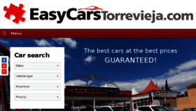 What Easycarstorrevieja.com website looked like in 2018 (6 years ago)