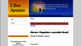 What Ecoapuano.it website looked like in 2018 (6 years ago)