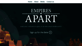 What Empiresapart.net website looked like in 2018 (6 years ago)