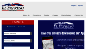 What Elexpreso.net website looked like in 2018 (6 years ago)