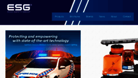 What Eccosafetygroup.com.au website looked like in 2018 (6 years ago)