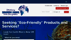 What Earthmom.org website looked like in 2018 (6 years ago)