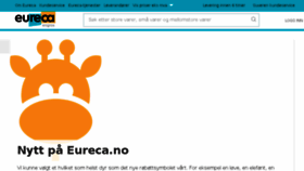 What Eureca.no website looked like in 2018 (6 years ago)